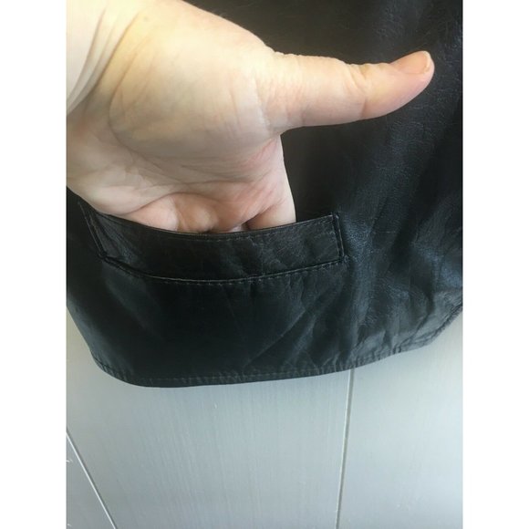 Maria Isabel Genuine Leather Motorcycle Vest XL - Picture 4 of 9